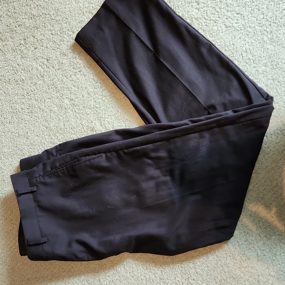 Mens black dress pants 36 x 30